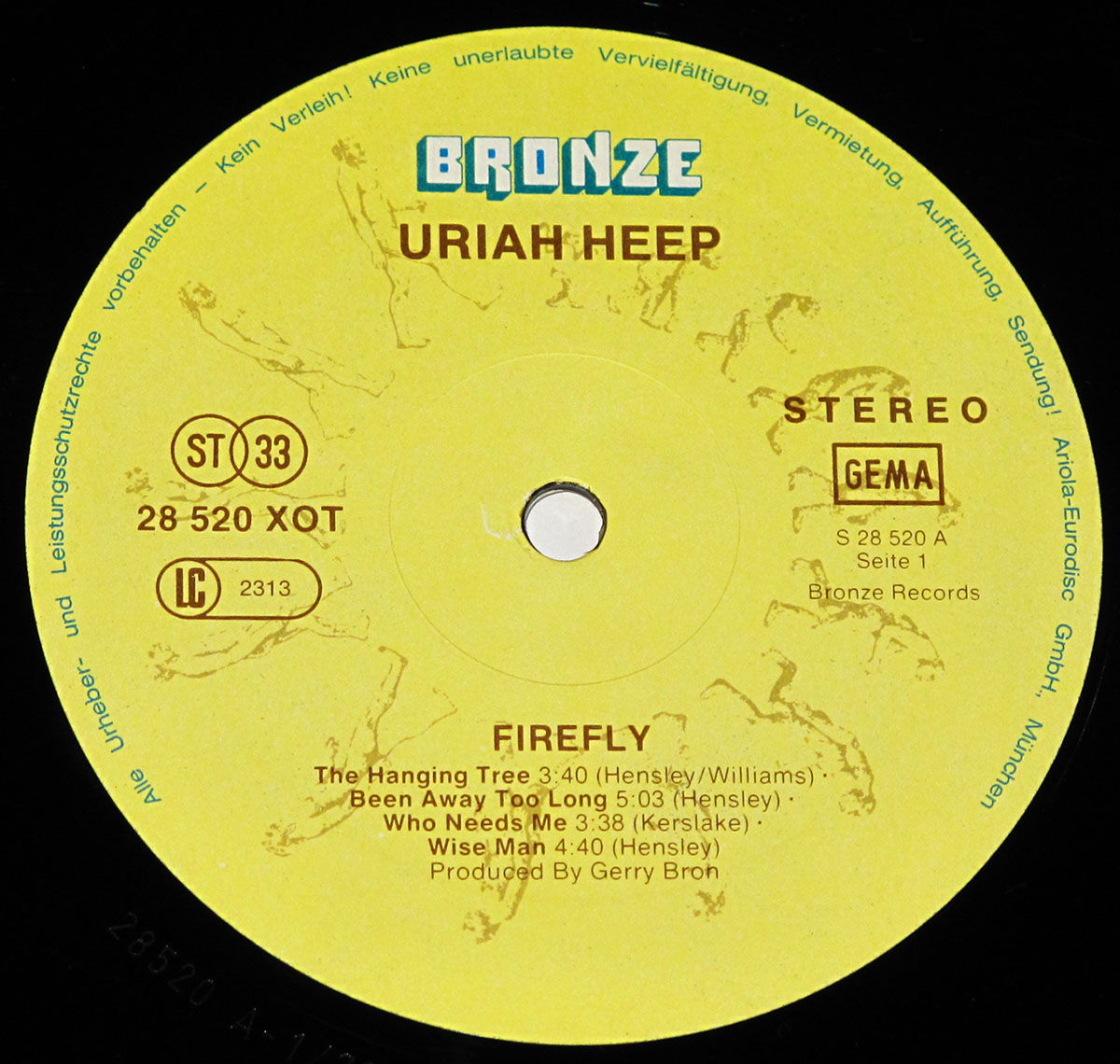 High Resolution Photos of uriah heep firefly germany 